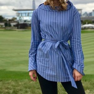 Banana republic striped shirt